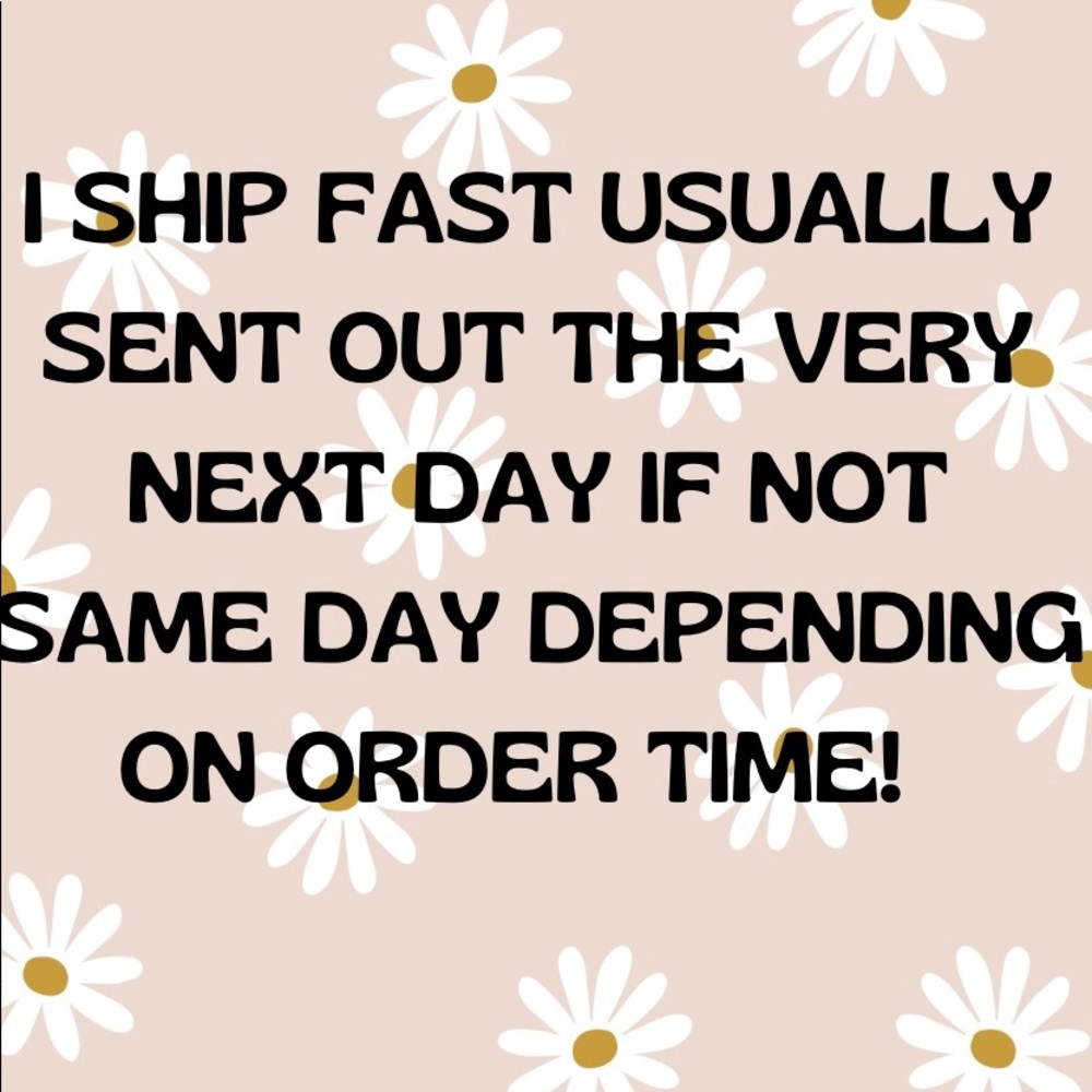 Fast shipping